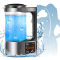 Hydrogen Water Generator, 2L Large Capacity Hydrogen Rich Water Machine Water Ion Generator Portable Ionizer Maker Machine with Thermostat Function & Touch Control LED Display for Office Families