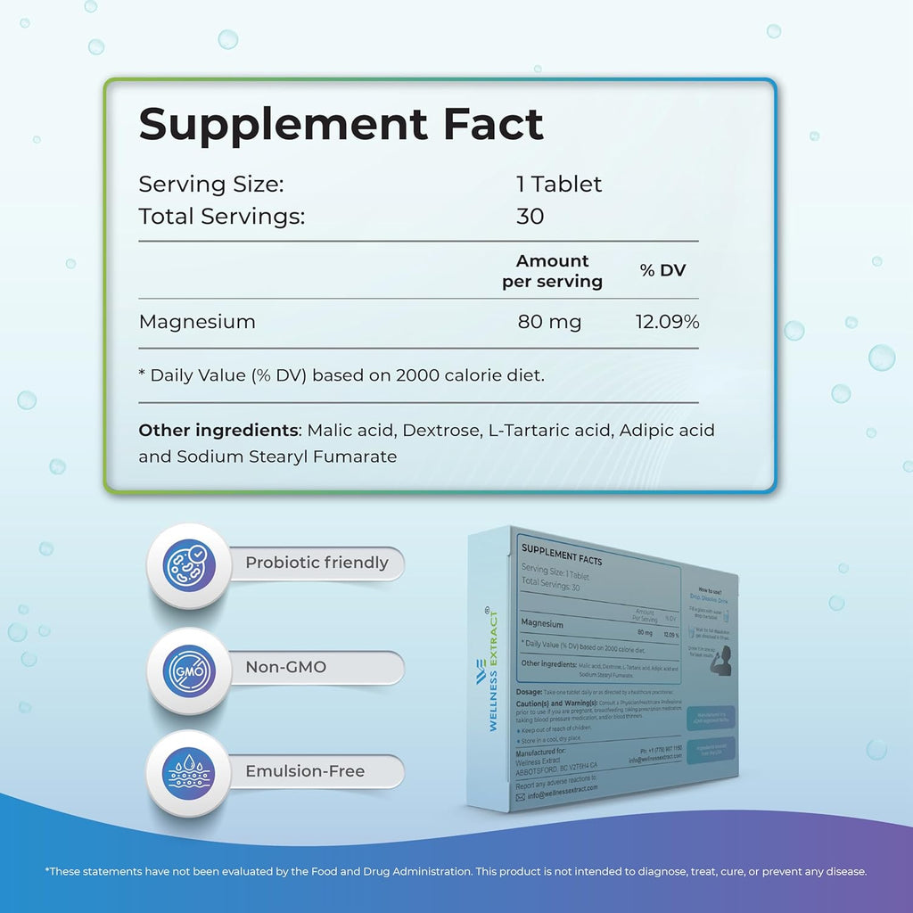 H2 Molecular Hydrogen Water Tablets with Magnesium – 12 PPM Effervescent Hydrogen Tablets for Drinking Water, Supports Hydration, Energy & Metabolism, Unflavored, 30 Tablets